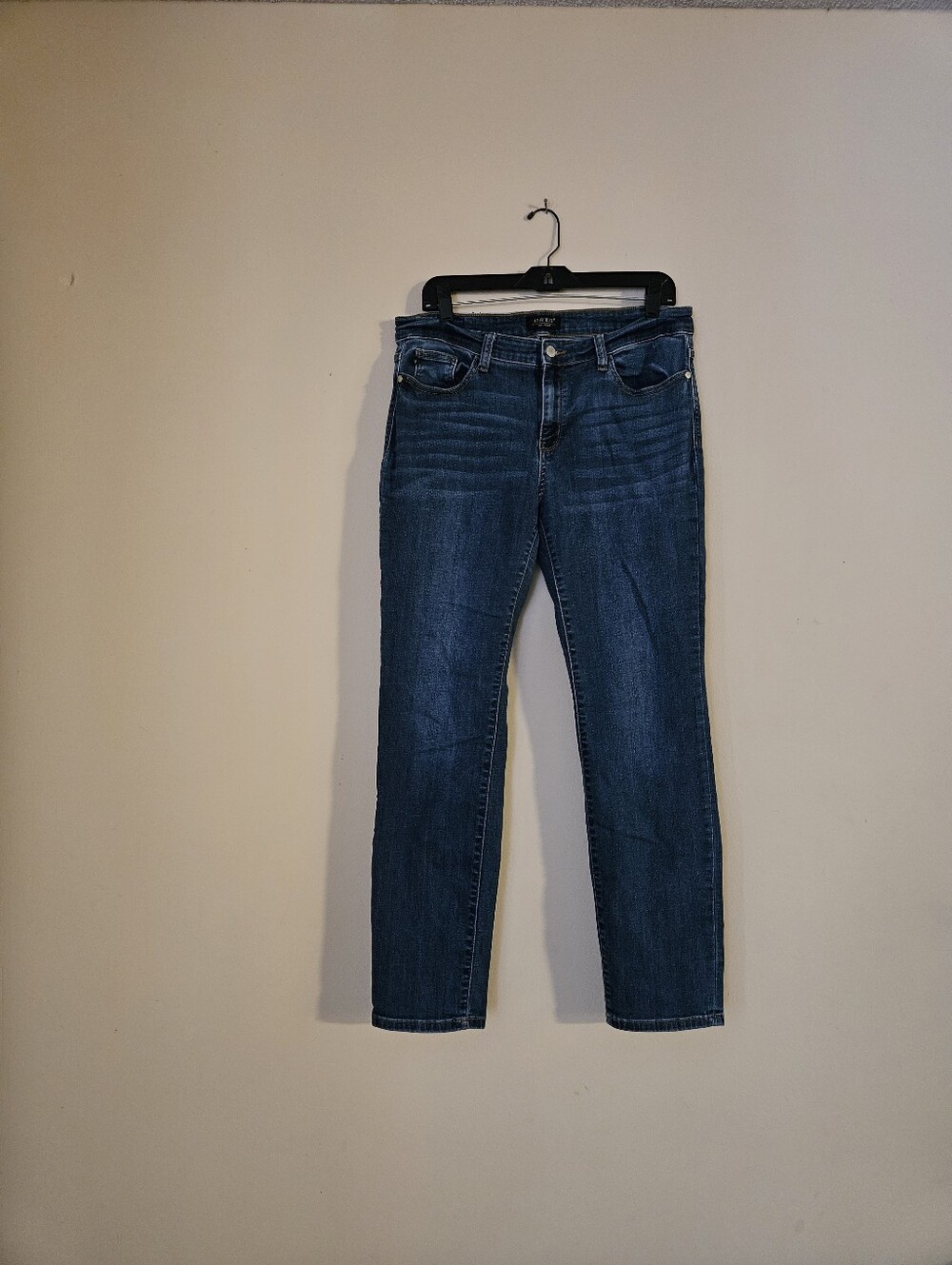 Judy Blue Women's Dark Blue Straight Leg Jeans, Size 15